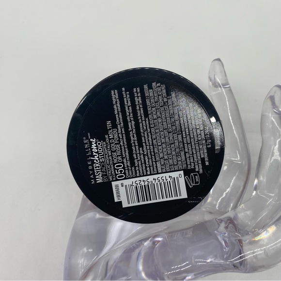 Maybelline Facestudio Master Chrome Metallic Highlighter 50 Molten Rose Gold NEW - Picture 3 of 4